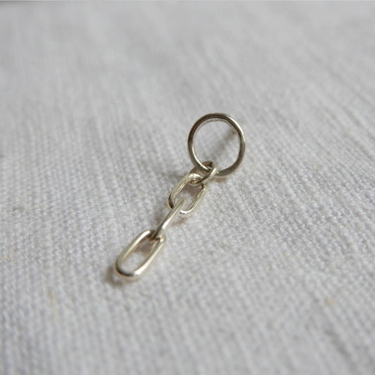 Earring | The paperclip short chain